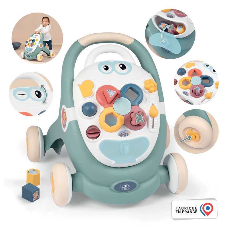 Trotteur 3 en 1 Little Smoby