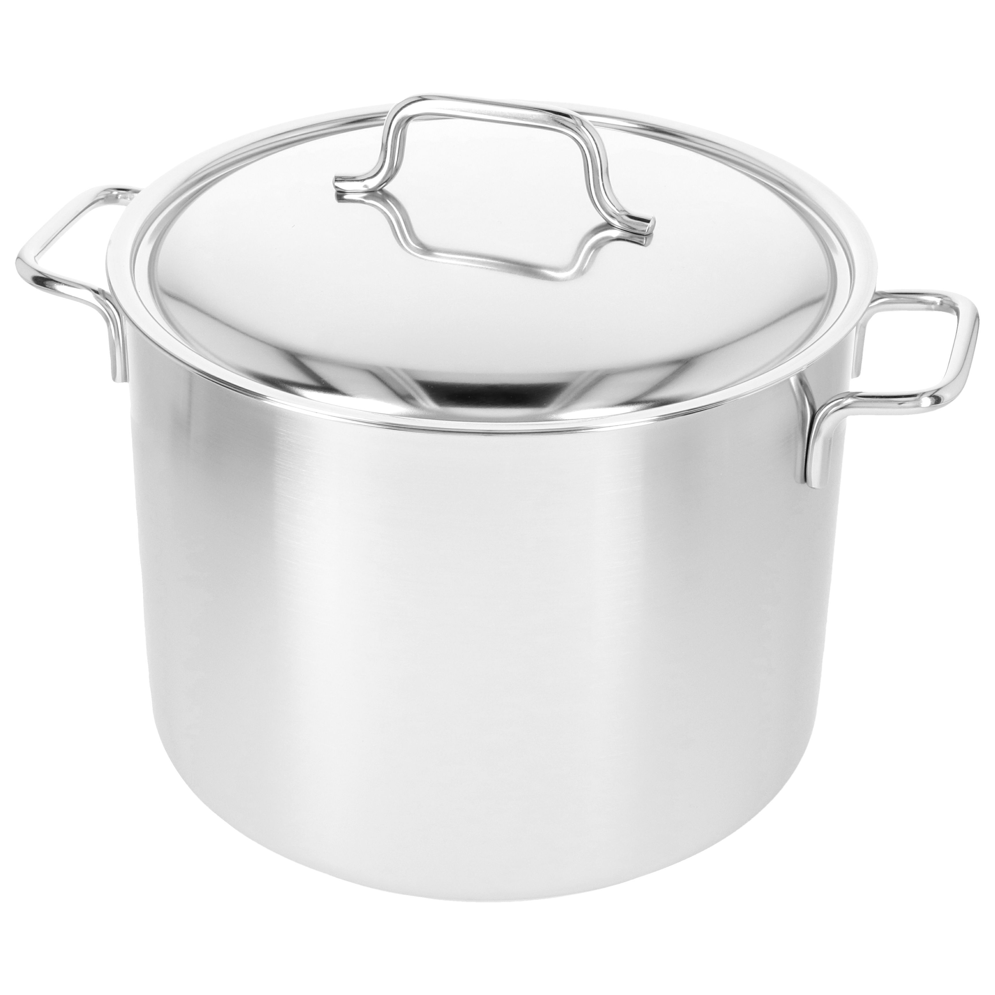 Kochtopf mit Deckel 24 cm, 18/10 Edelstahl