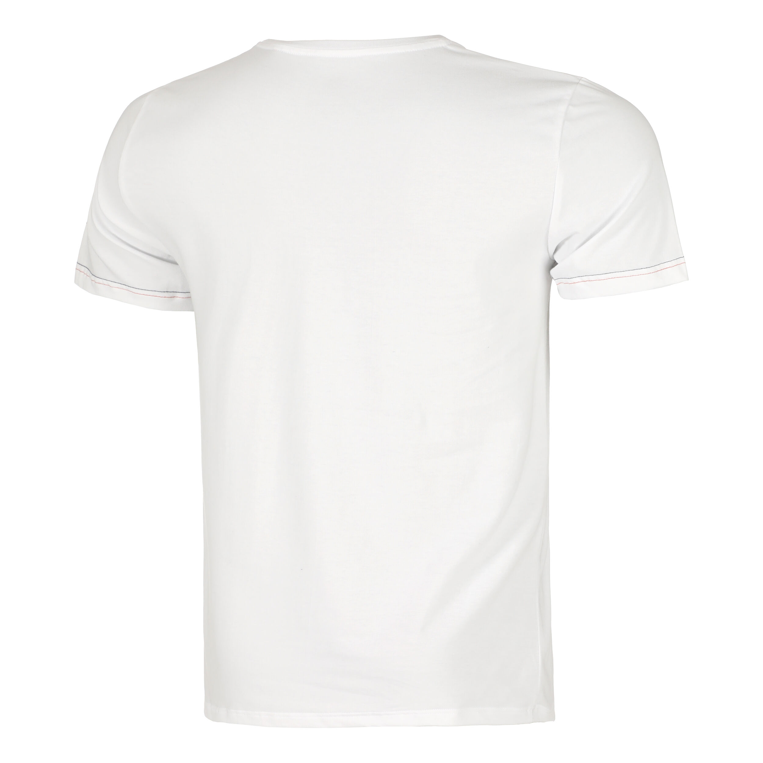 Roland Garros Stripe T-Shirt - Weiß