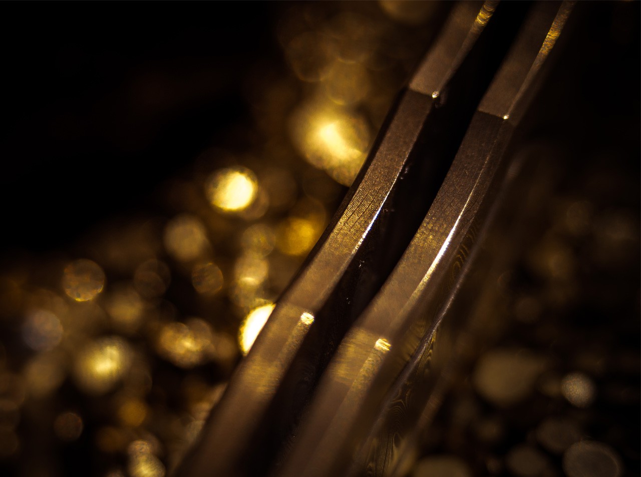 Merlin Damast Meisterwerk Gold
