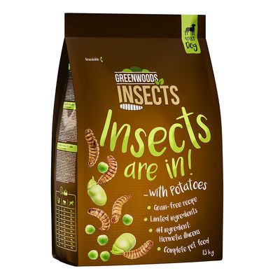 Greenwoods Insects Insekten mit Kartoffeln, Erbsen und Favabohnen