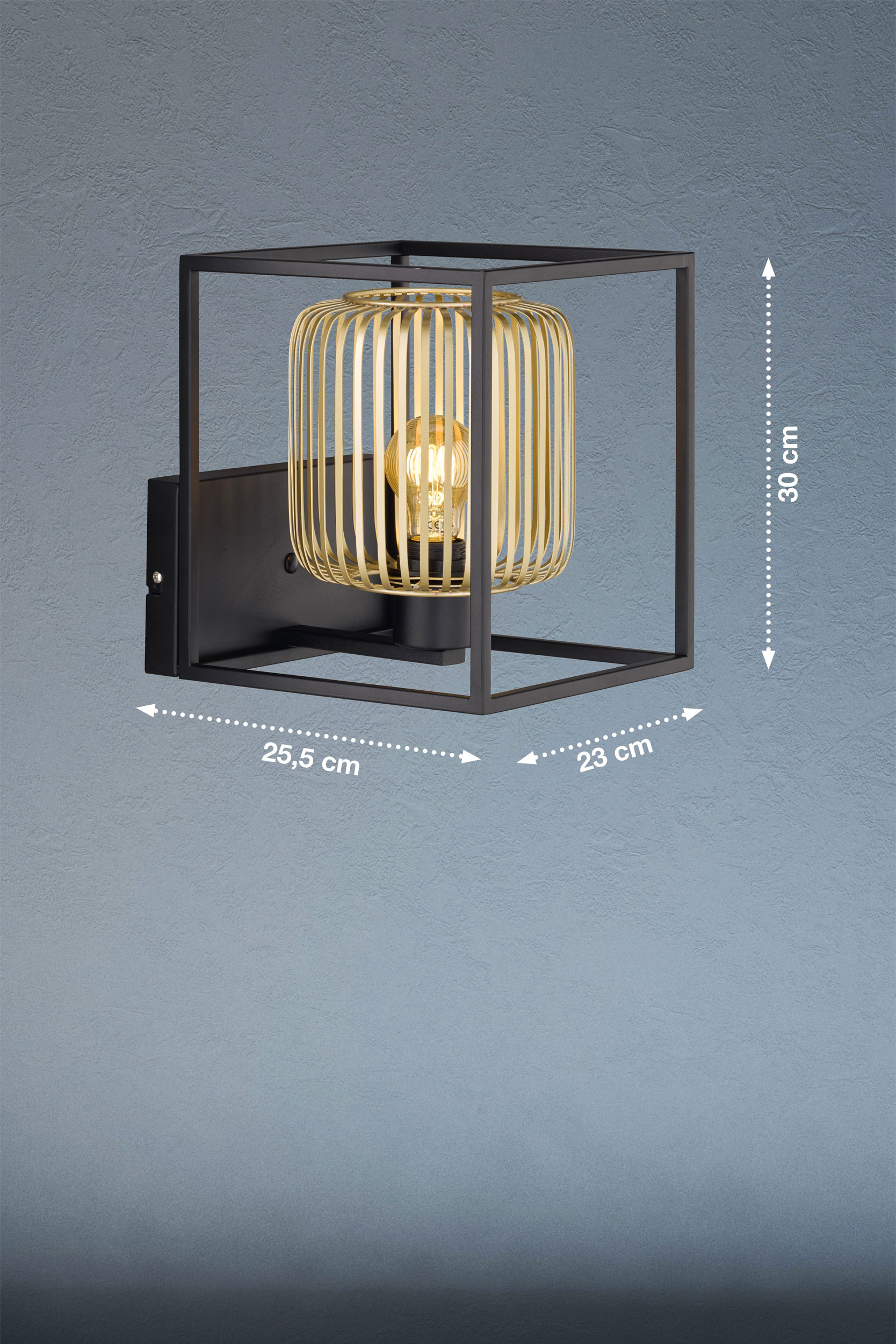 Fischer & HonselWandleuchte 1flg
