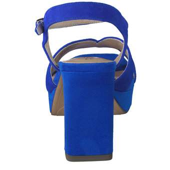 Tamaris Plateausandale in blau