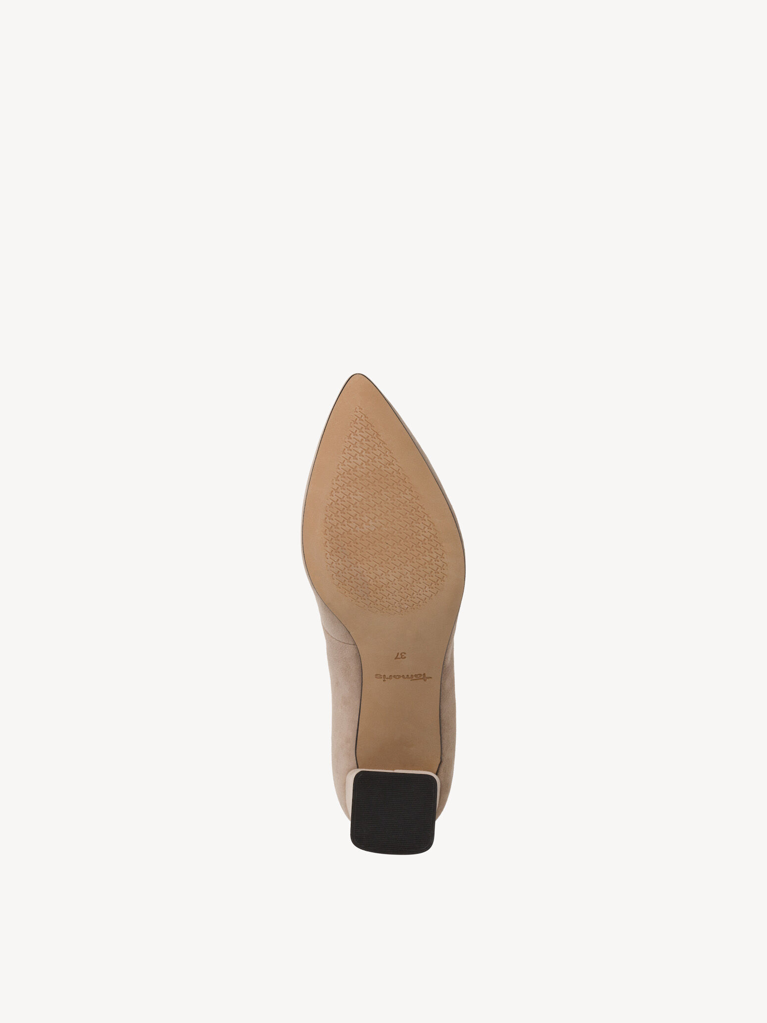 Escarpin en cuir - beige