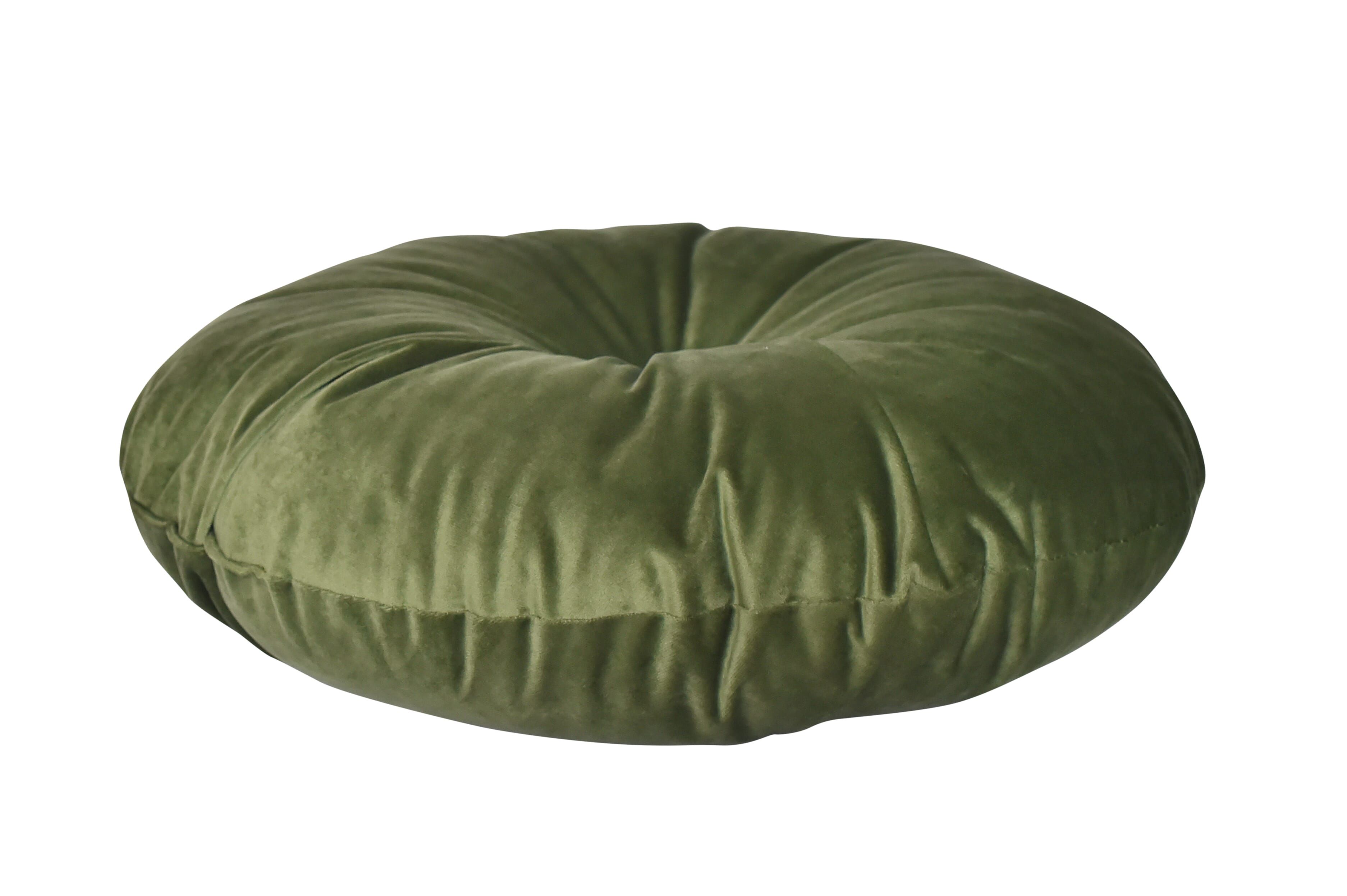 Madison Londen Green ø 75 cm Grün Dekokissen