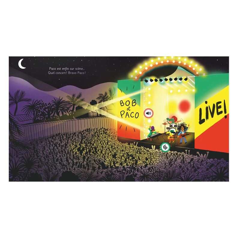 Livre Paco et le Reggae - Gallimard Jeunesse