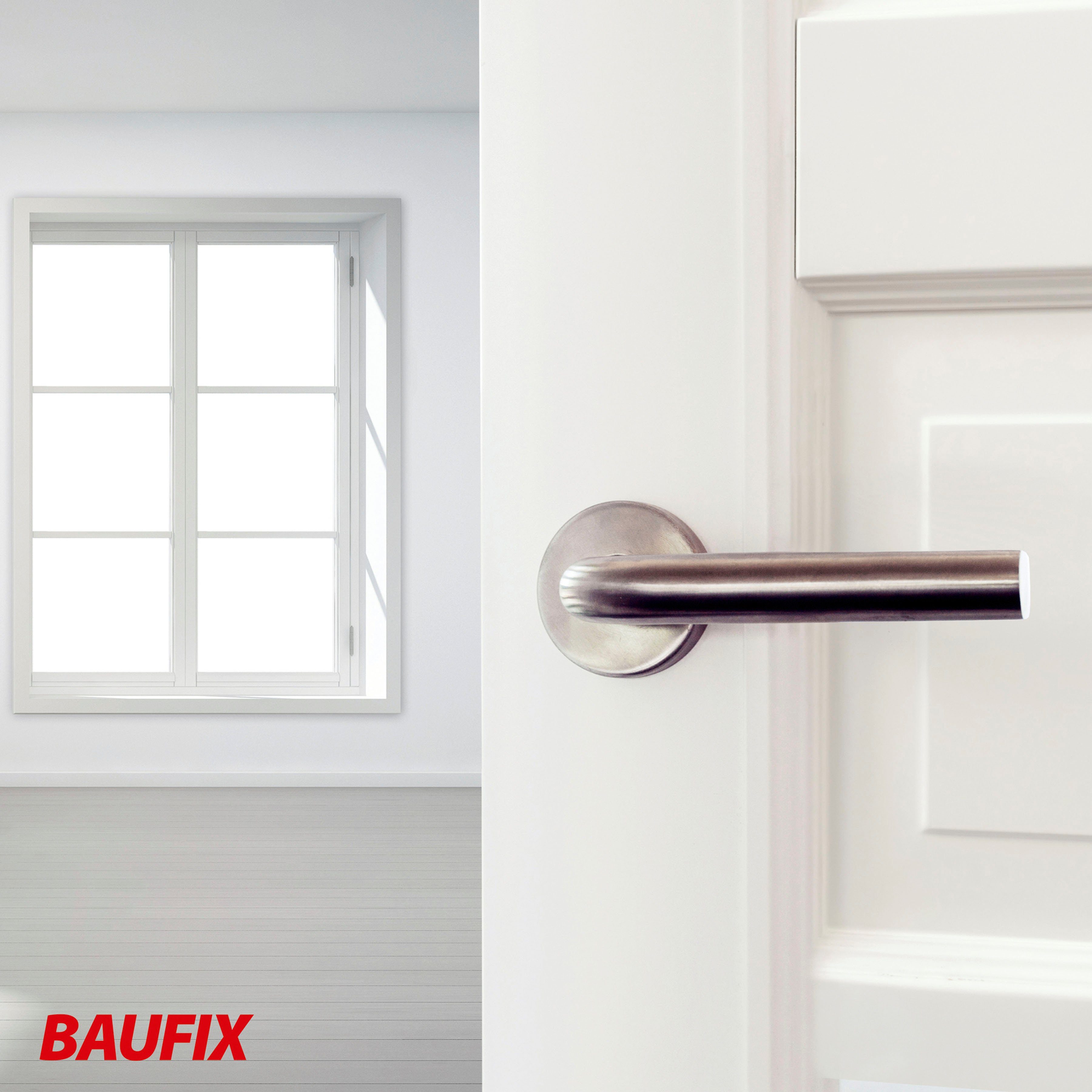 Baufix Weißlack Fenster- & Türenlack, wetterbeständig, elastisch
