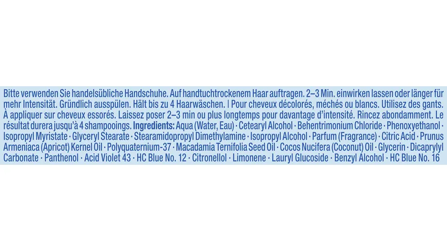 Schwarzkopf Blonde Purple Mask Anti-Gelbstich Effekt Haarmaske 150 ml