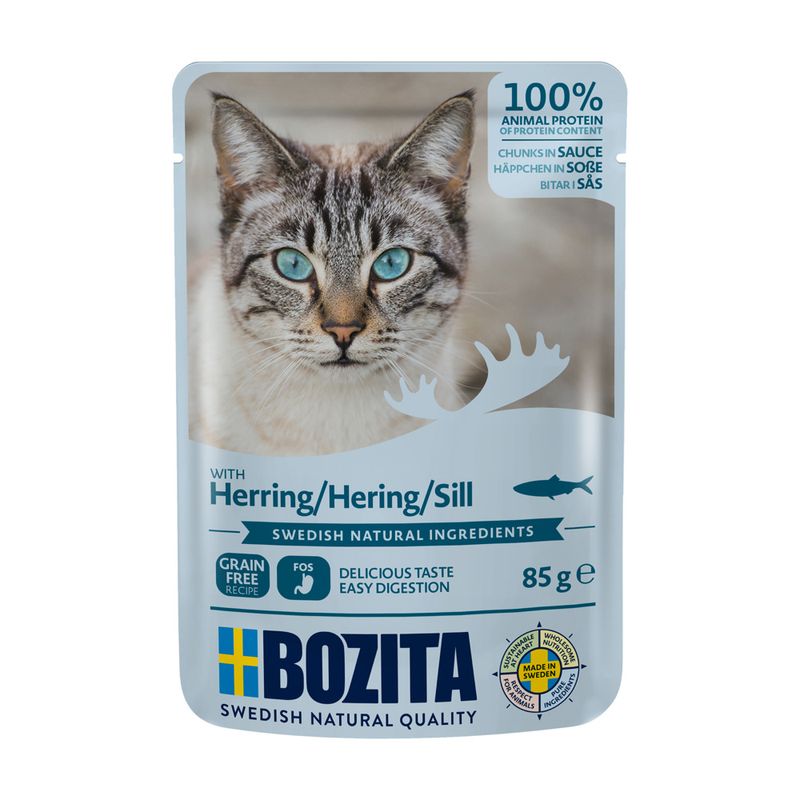 Probierpaket Bozita Häppchen in Soße Pouch 12 x 85 g zu TOP-Preisen