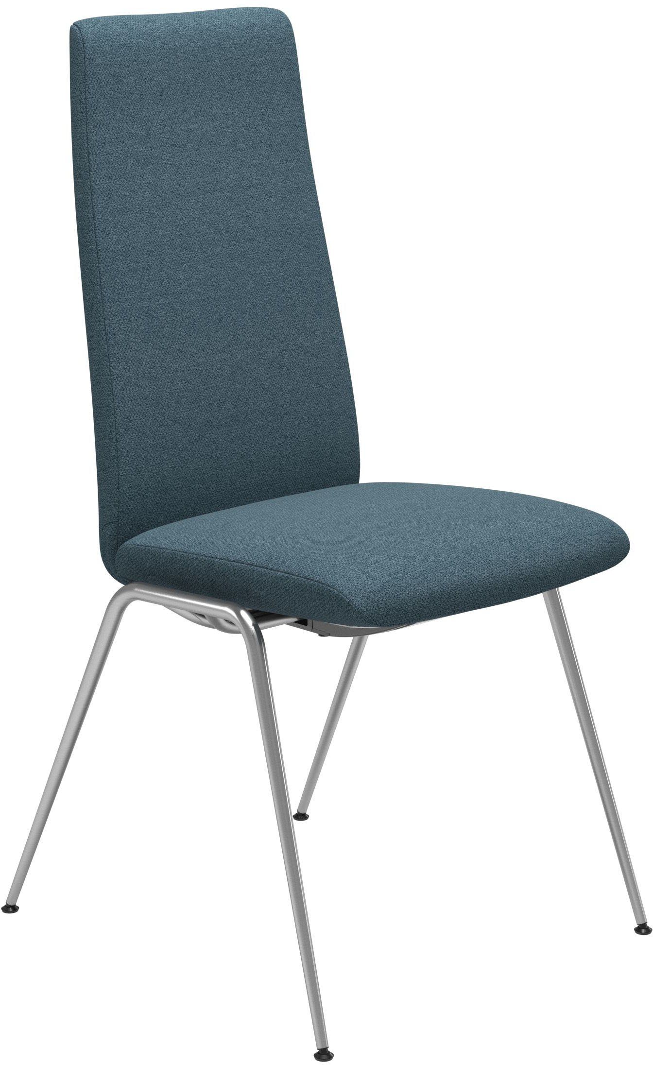 Stressless® Polsterstuhl Laurel, High Back, Größe M, mit Beinen aus Stahl in Schwarz matt