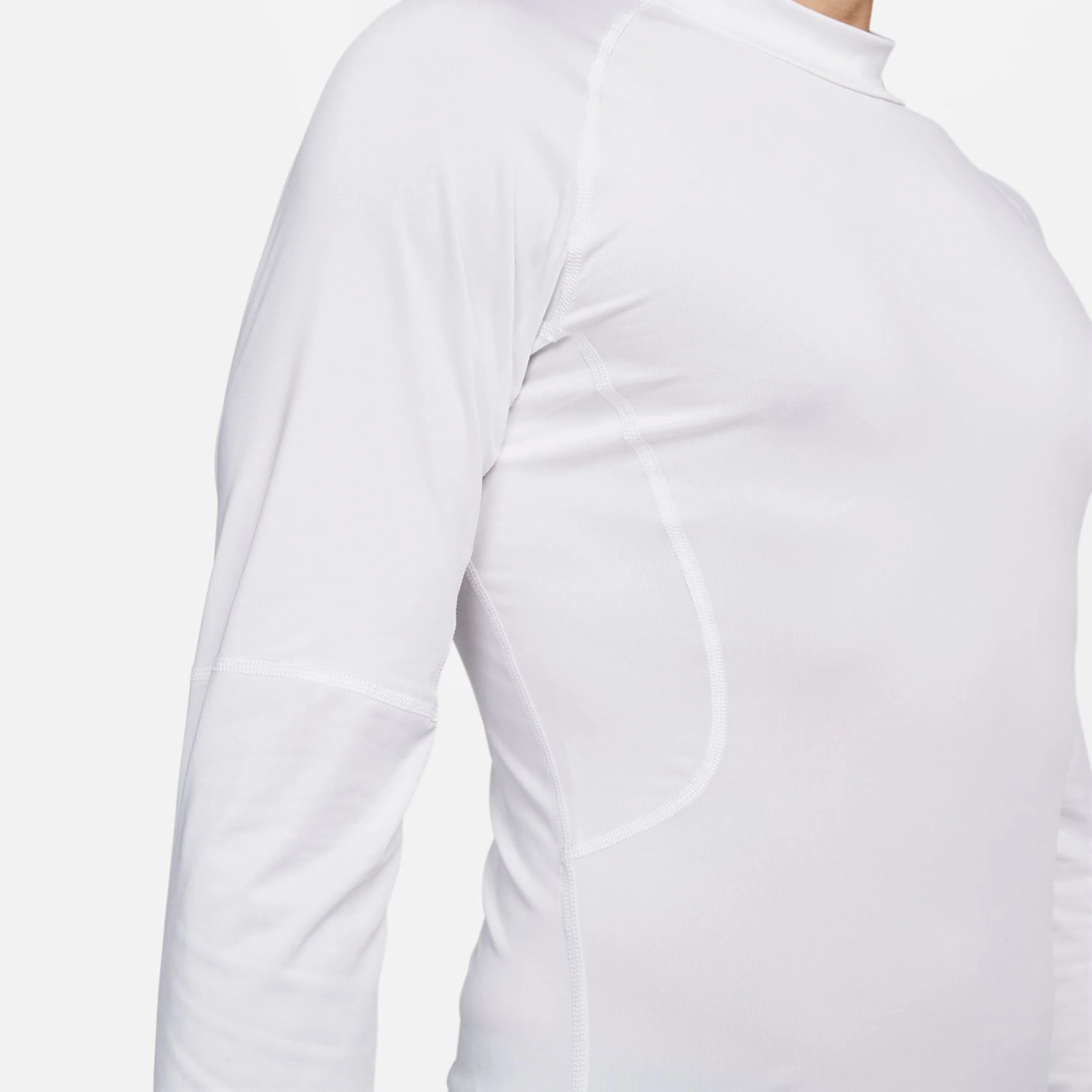 Dri-Fit Longsleeve Herren - Weiß