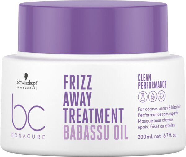 Schwarzkopf Professional BC Bonacure Frizz Away Treatment Babassu Oil Haarmaske
