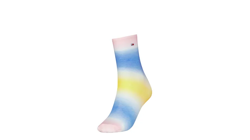TOMMY HILFIGER Damen Socken Gradient Print multicolor