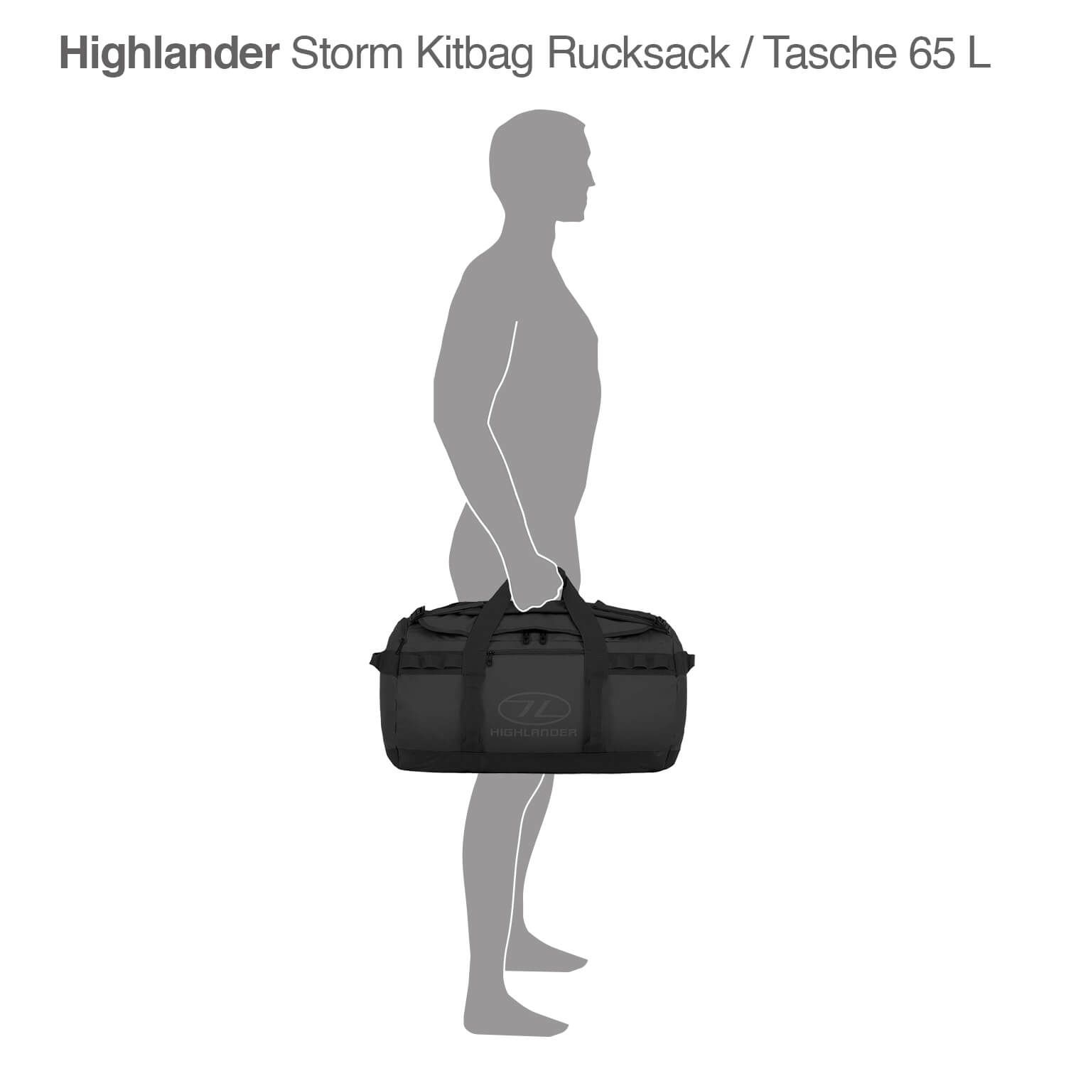 Storm Kitbag Rucksack / Tasche 65 Liter