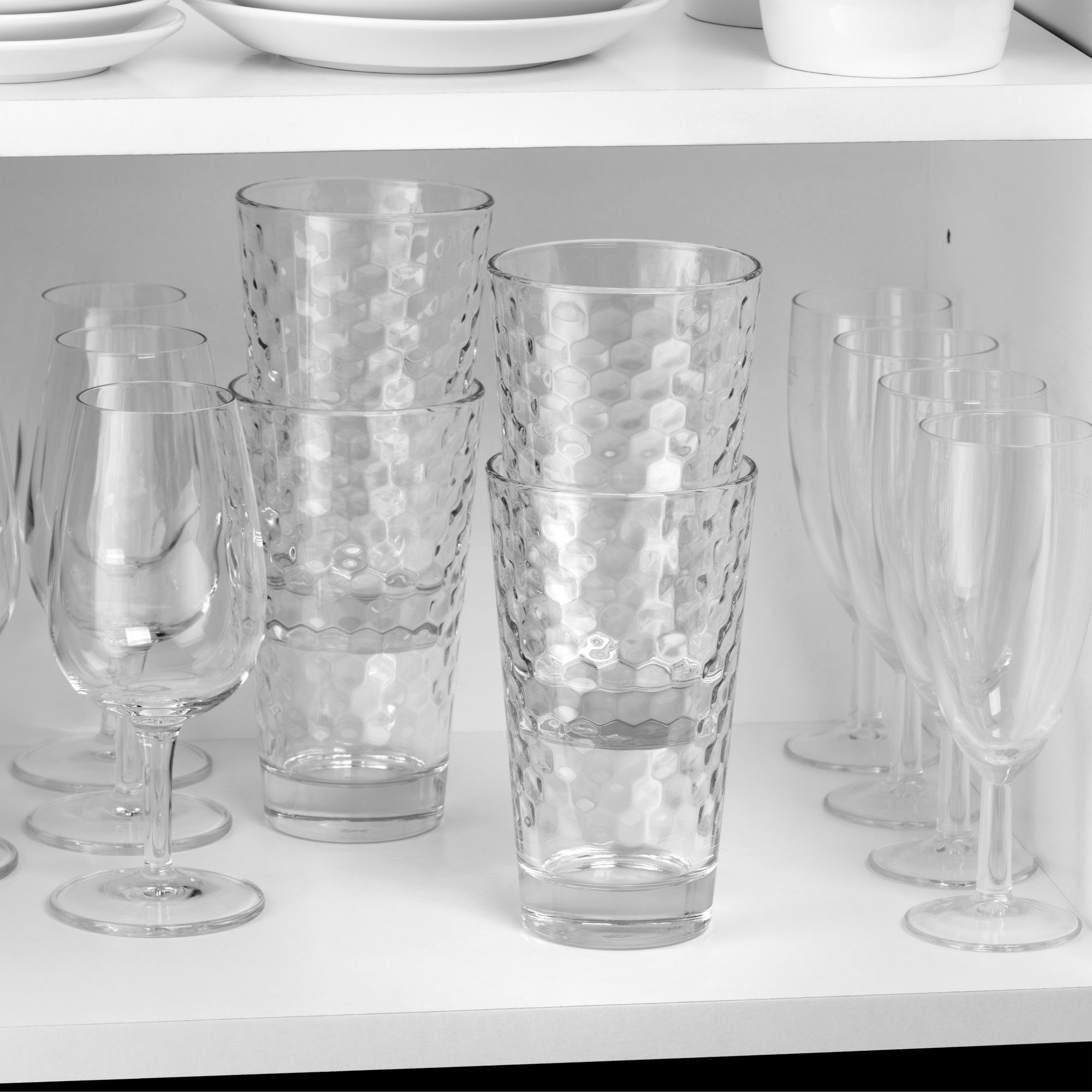 WMF Gläser-Set CoffeeTime, Glas, Hitzebeständiges Glas, 4-teilig