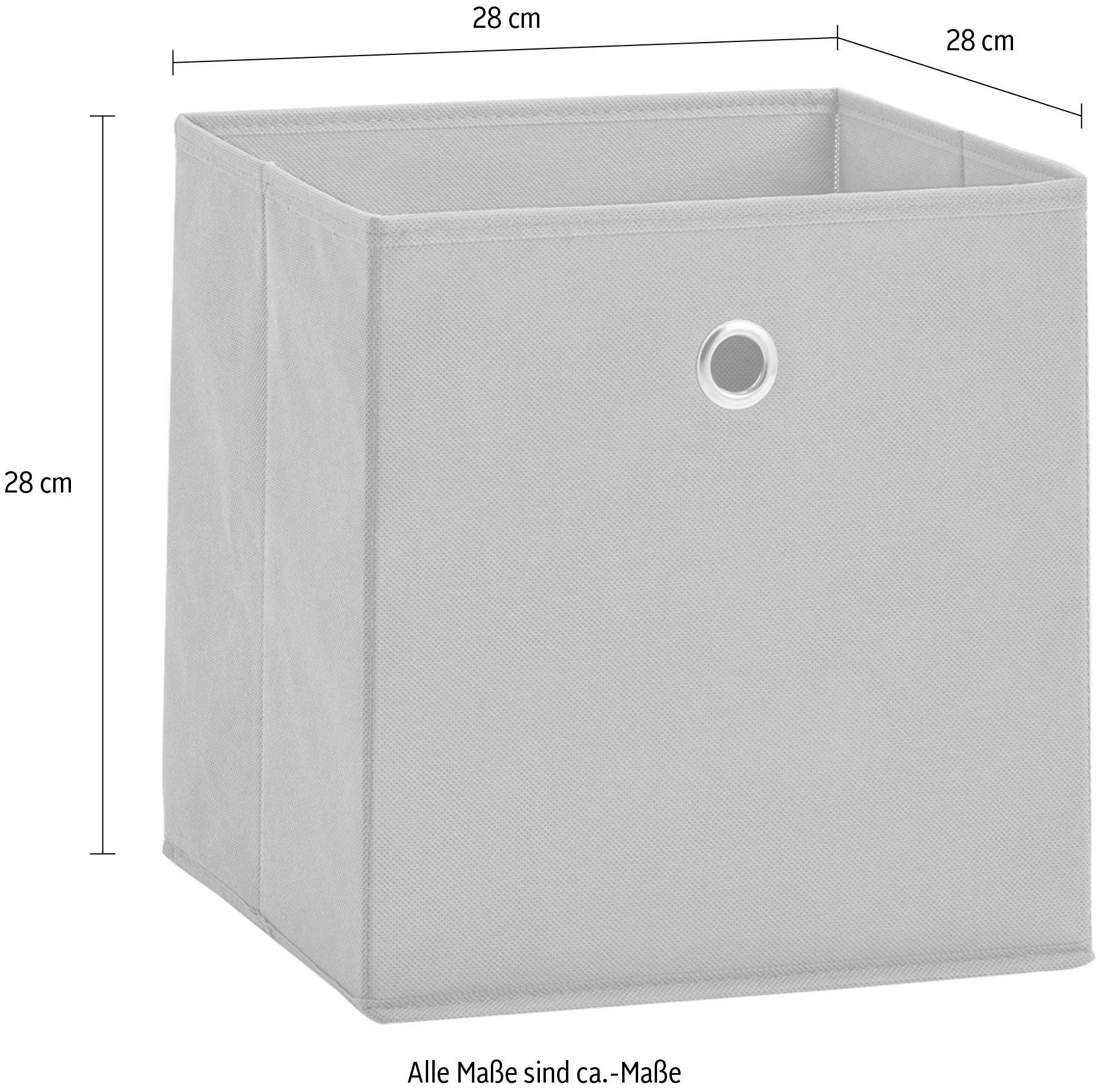 Zeller Present Aufbewahrungsbox (Set, 2 St), faltbar und schnell verstaut
