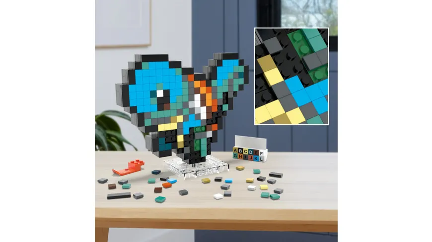 MEGA Pokémon Shiggy Pixel Art