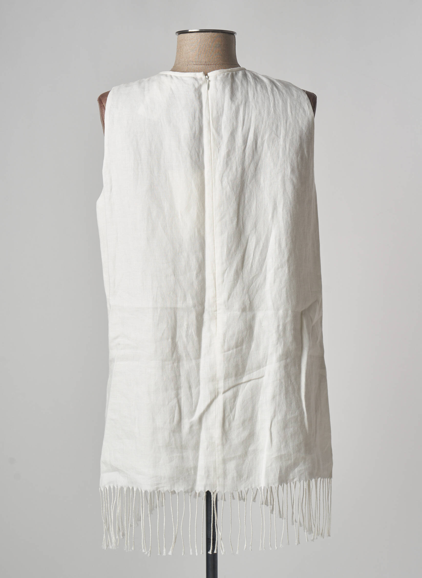Maxmara Tuniquesansmanche Femme couleur blanc