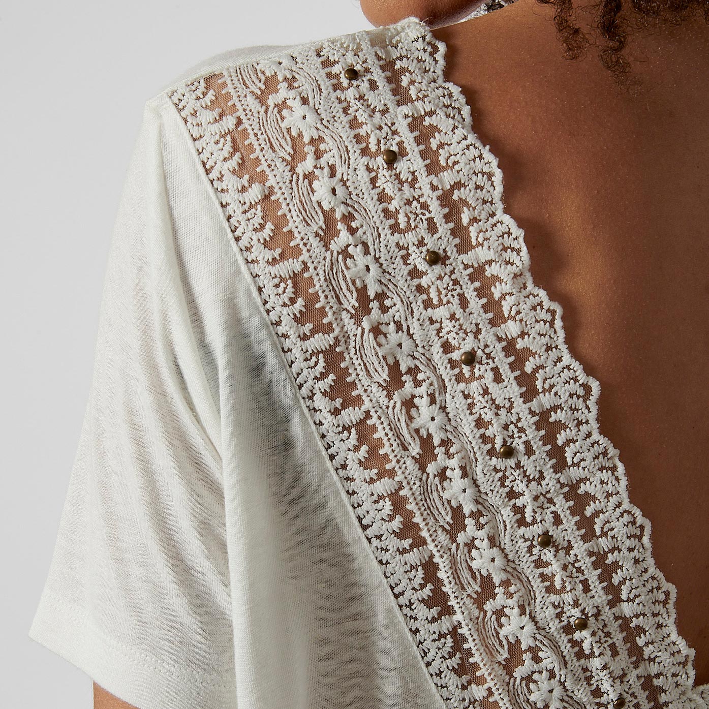 FILIP  T-shirt blanc femme