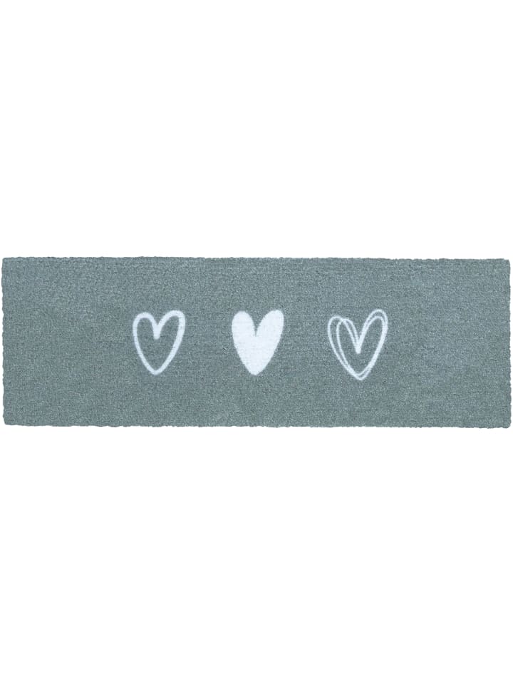 GMD Living Schmutzfangmatte FASHION Herzen in Grau günstig kaufen