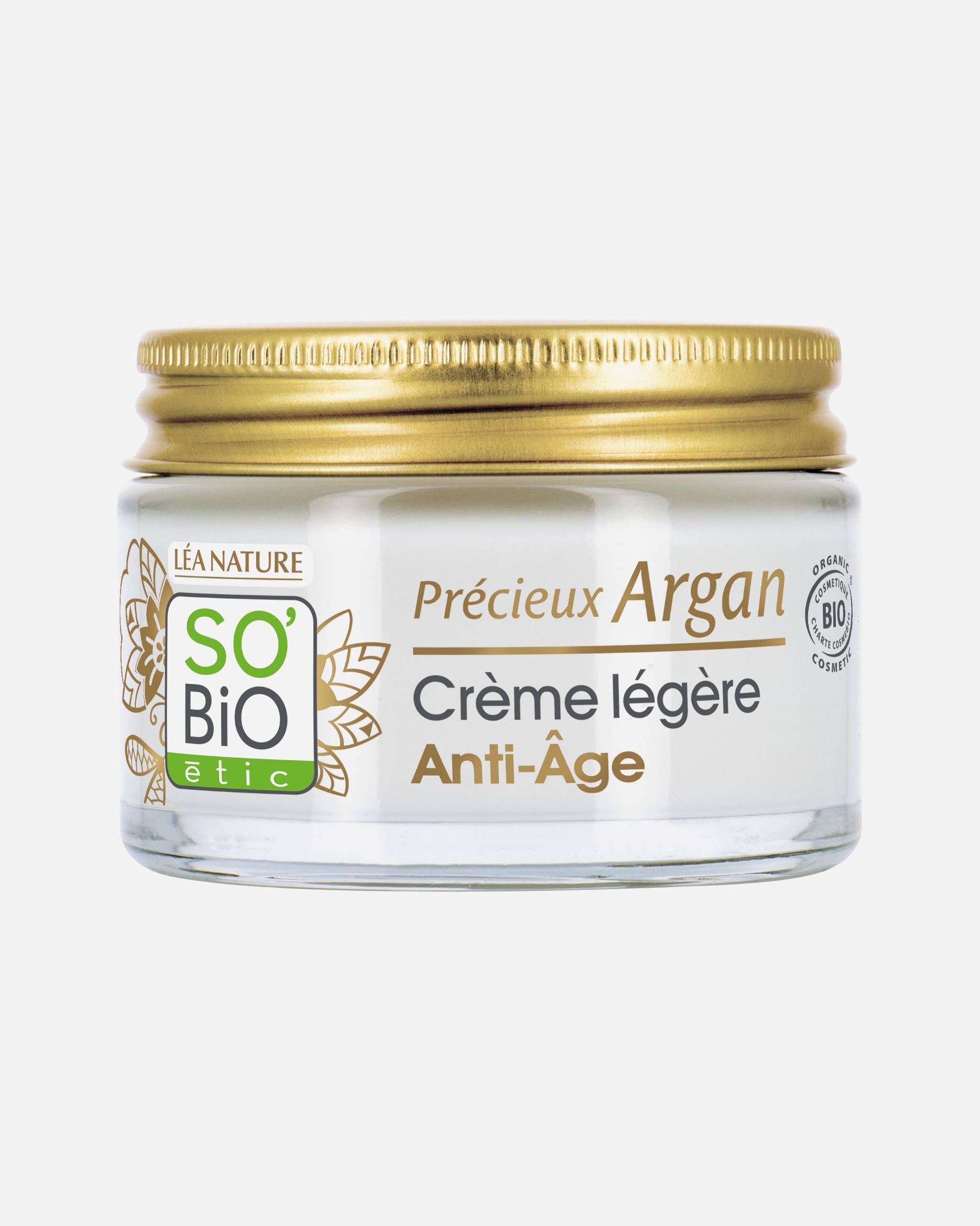SO BiO étic Light Anti-Aging Day Cream, Precious Argan