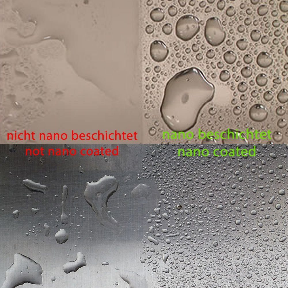 Mucola Tischplatte Kaminglas Tisch + Bodenplatte Funkenschutz Klarglas Glas + Kaminplatte (Stück), ESG Sicherheitsglas