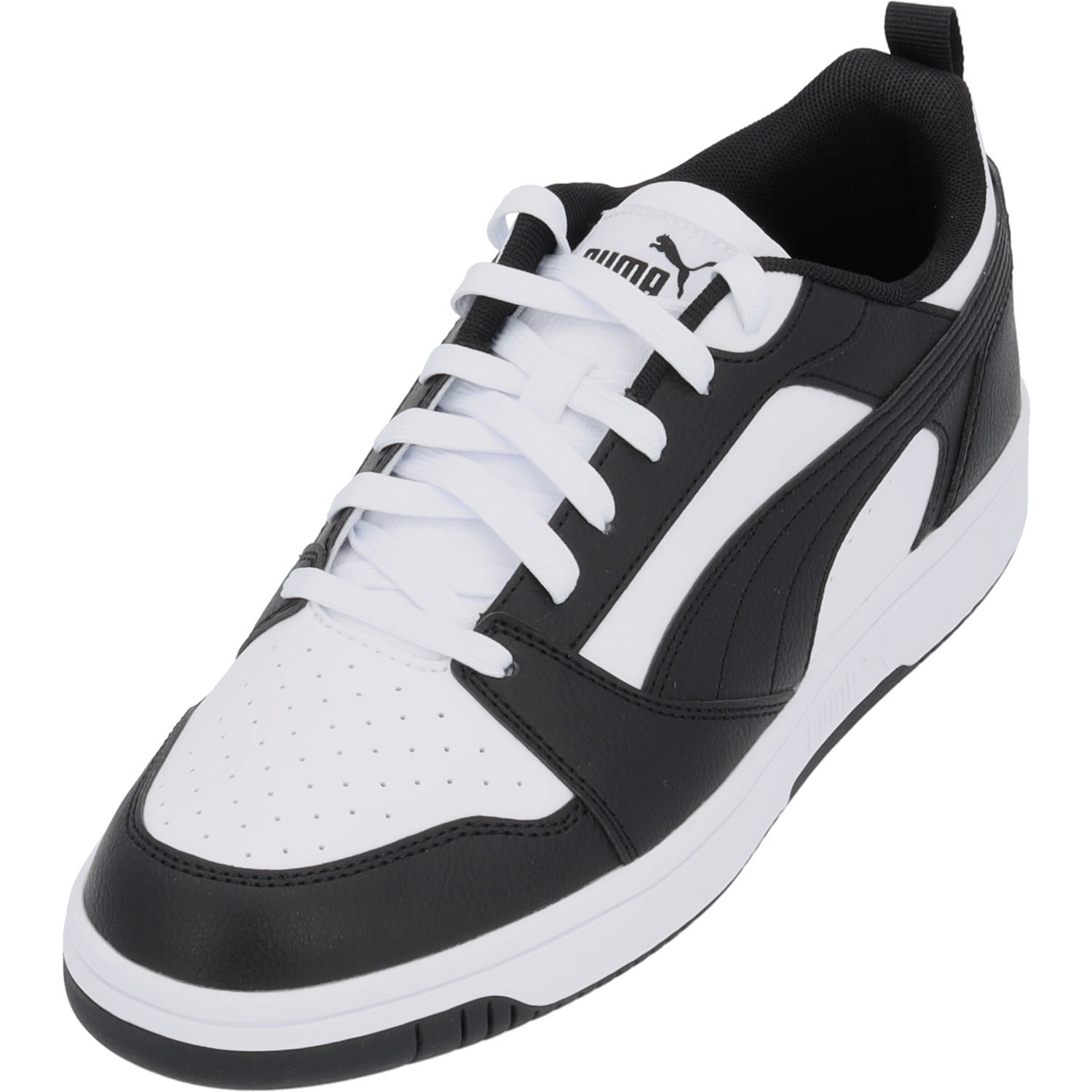Puma Rebound v6 Low 392328, Klassische- & Business Schuhe, Herren, White-PUMA Black-PUMA W