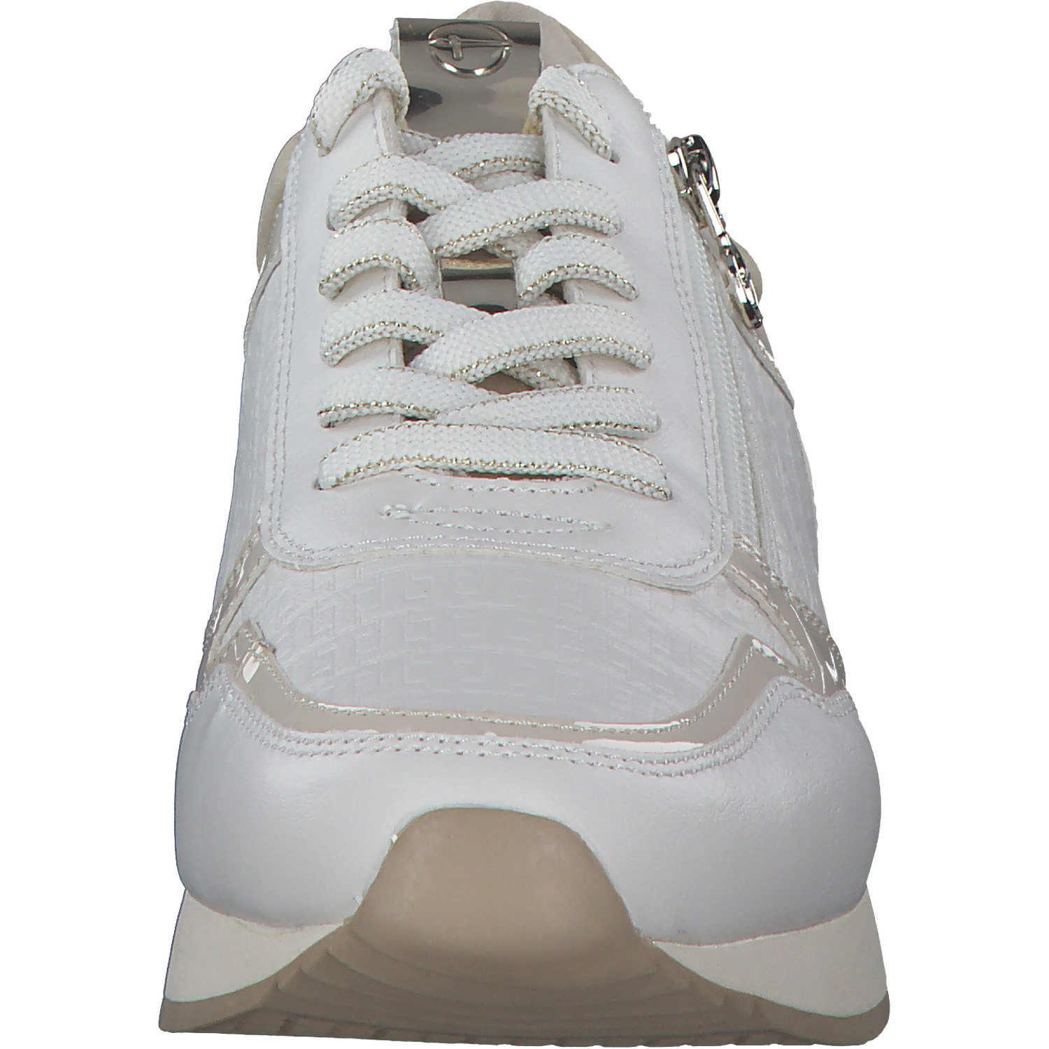 Tamaris 23603, Sneakers Low, Damen, OFFWHITE COMB