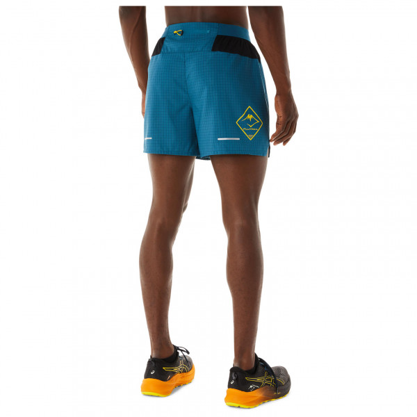 Asics - Fujitrail Logo Short - Laufshorts