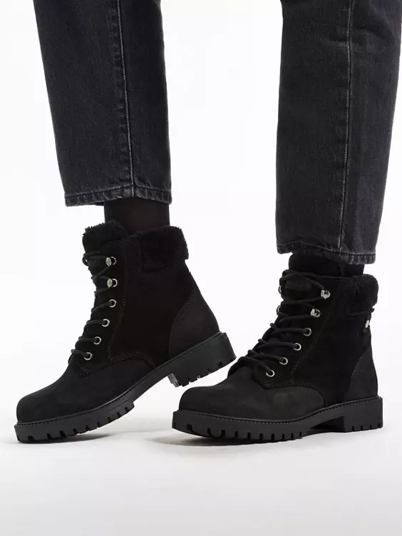 Landrover Leder Schnürboots
