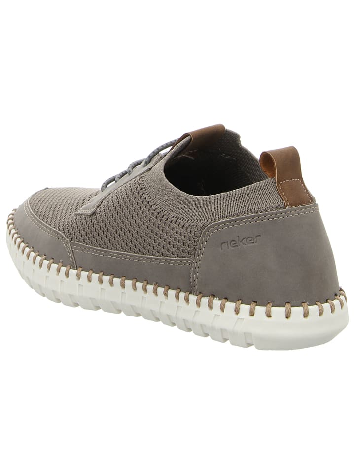 rieker Schnürschuhe in beige günstig kaufen