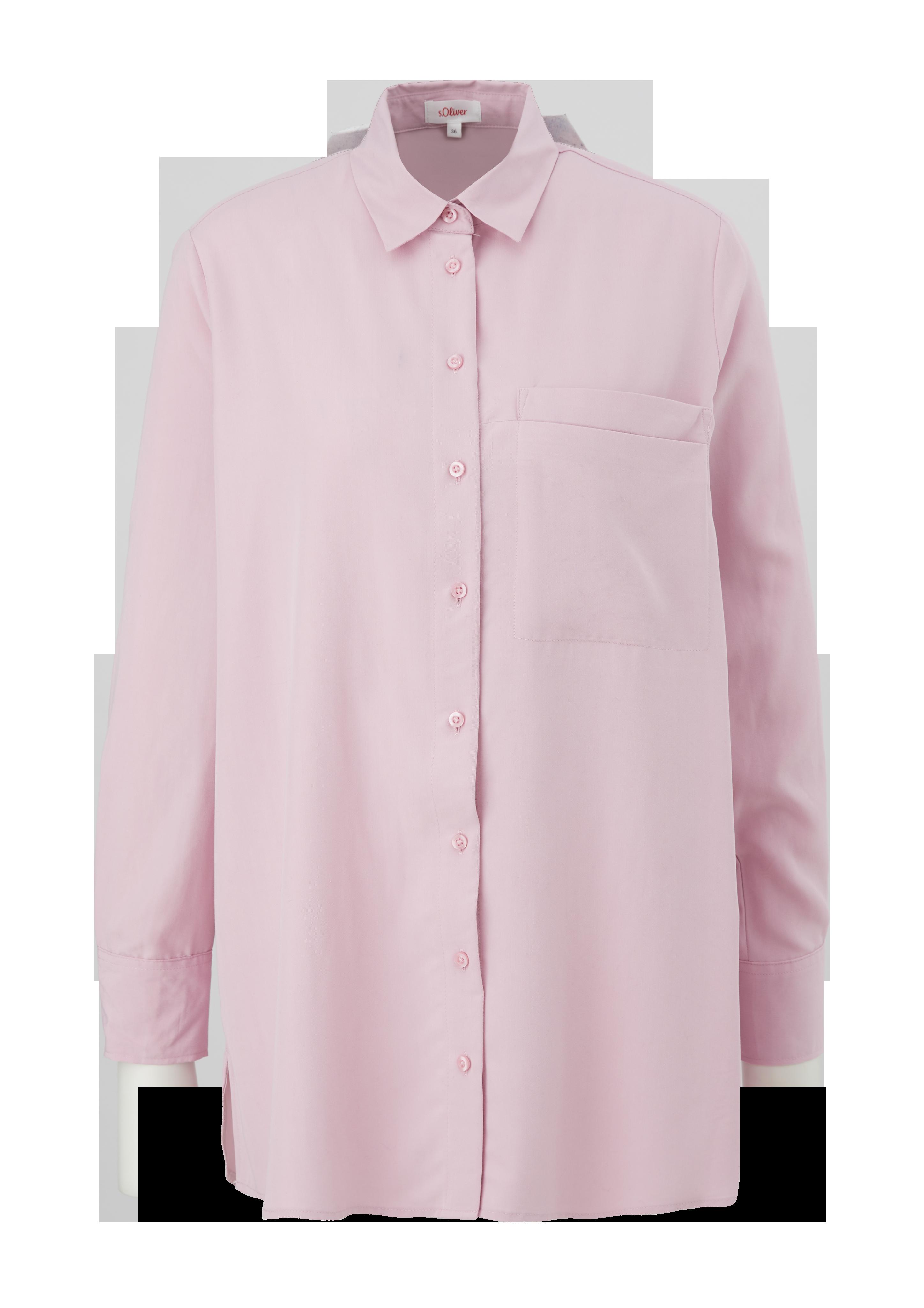 Twill-Bluse aus Viskosemix  2124829-4082