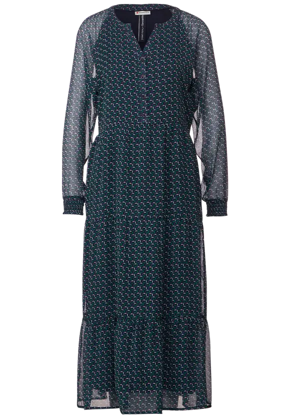 Street One Chiffon Kleid mit Volants
