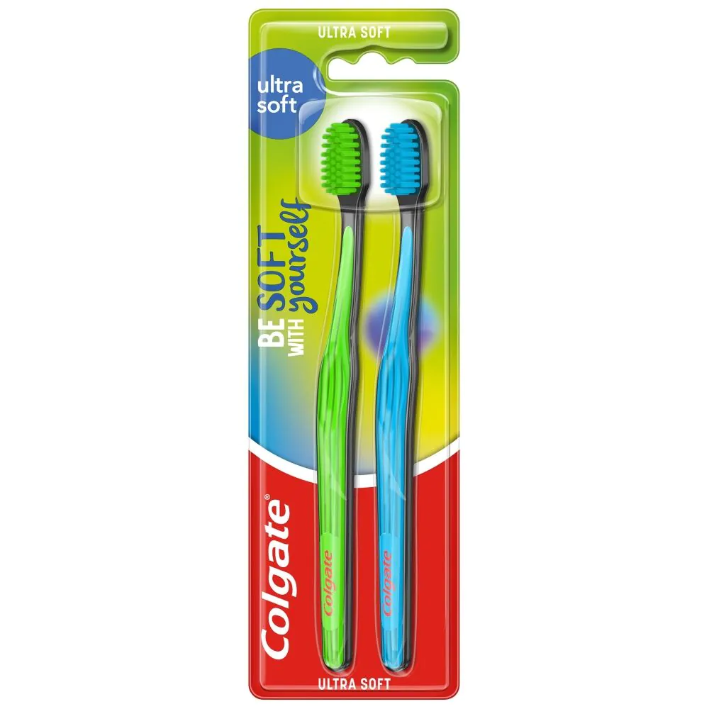 „Colgate Ultra Soft“ dviejų dalių dantų šepetėlis
