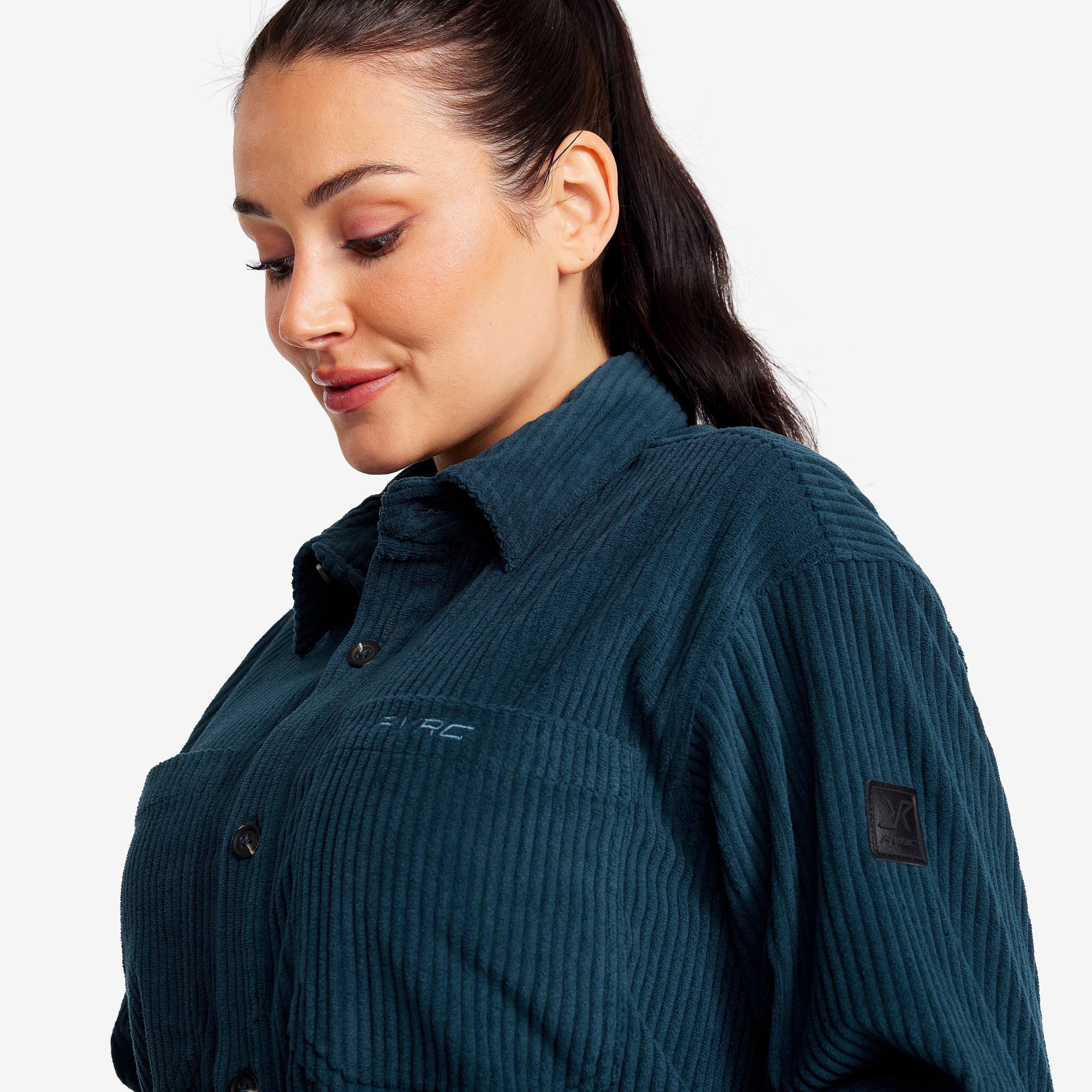 Cord Shirt Femme Moonlit Ocean