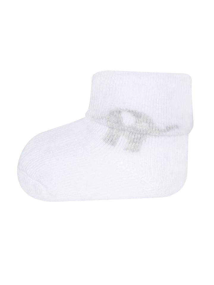 ewers 6er-Set Newborn Socken GOTS Elefant in navy-grau günstig kaufen onesize
