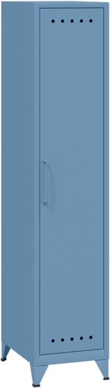 Bisley Fern Schließfach Metall Nicht abschließbar 380 x 510 x 1.800 mm Blau