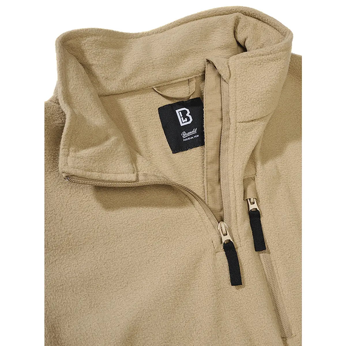 Brandit Fleece Troyer camel