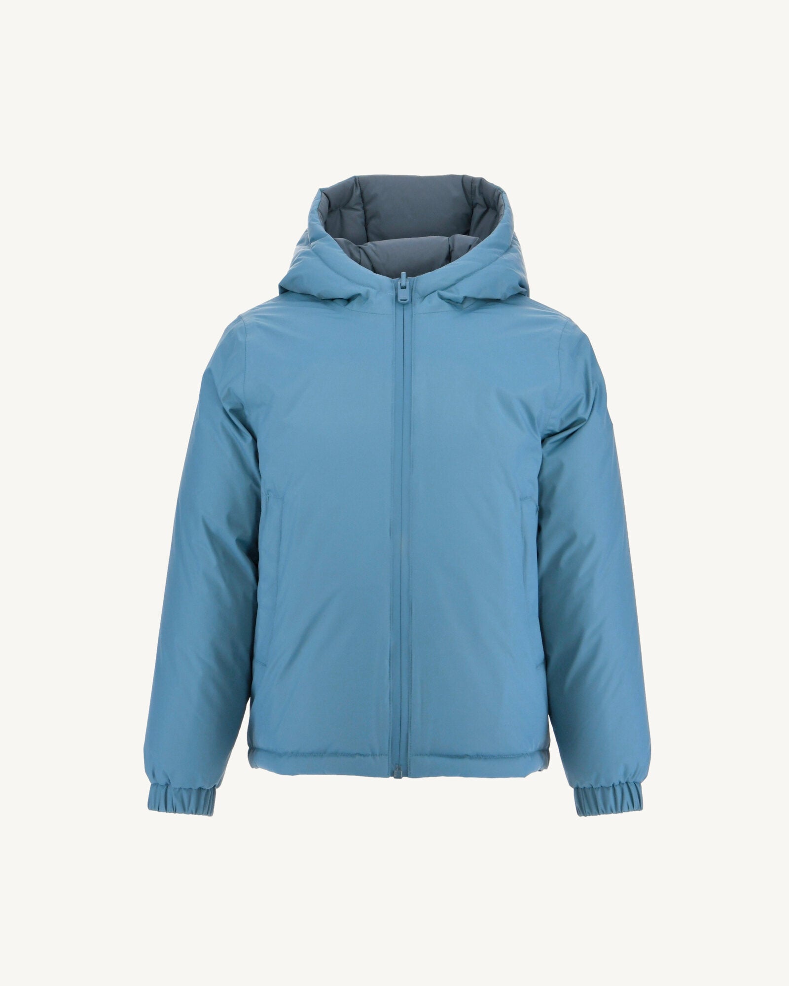 Doudoune réversible à capuche enfant Bleu froid/Bleu Yoko 2.0