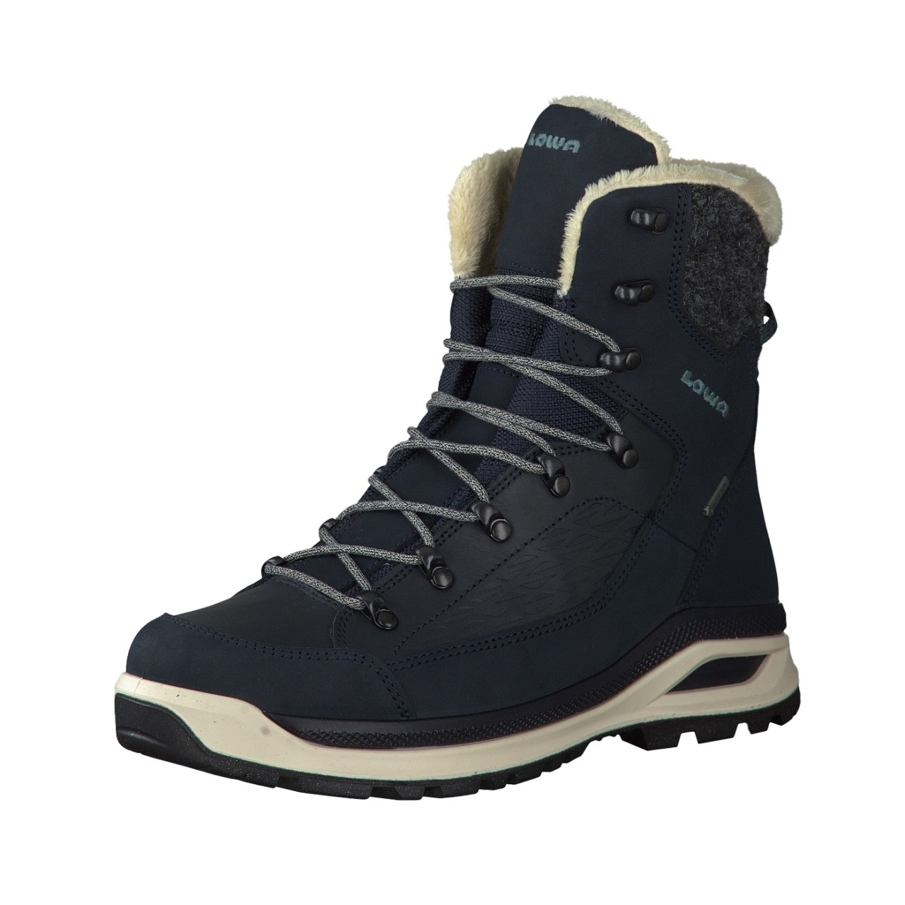 LOWA Wanderschuhe blau Renegade EVO Ice