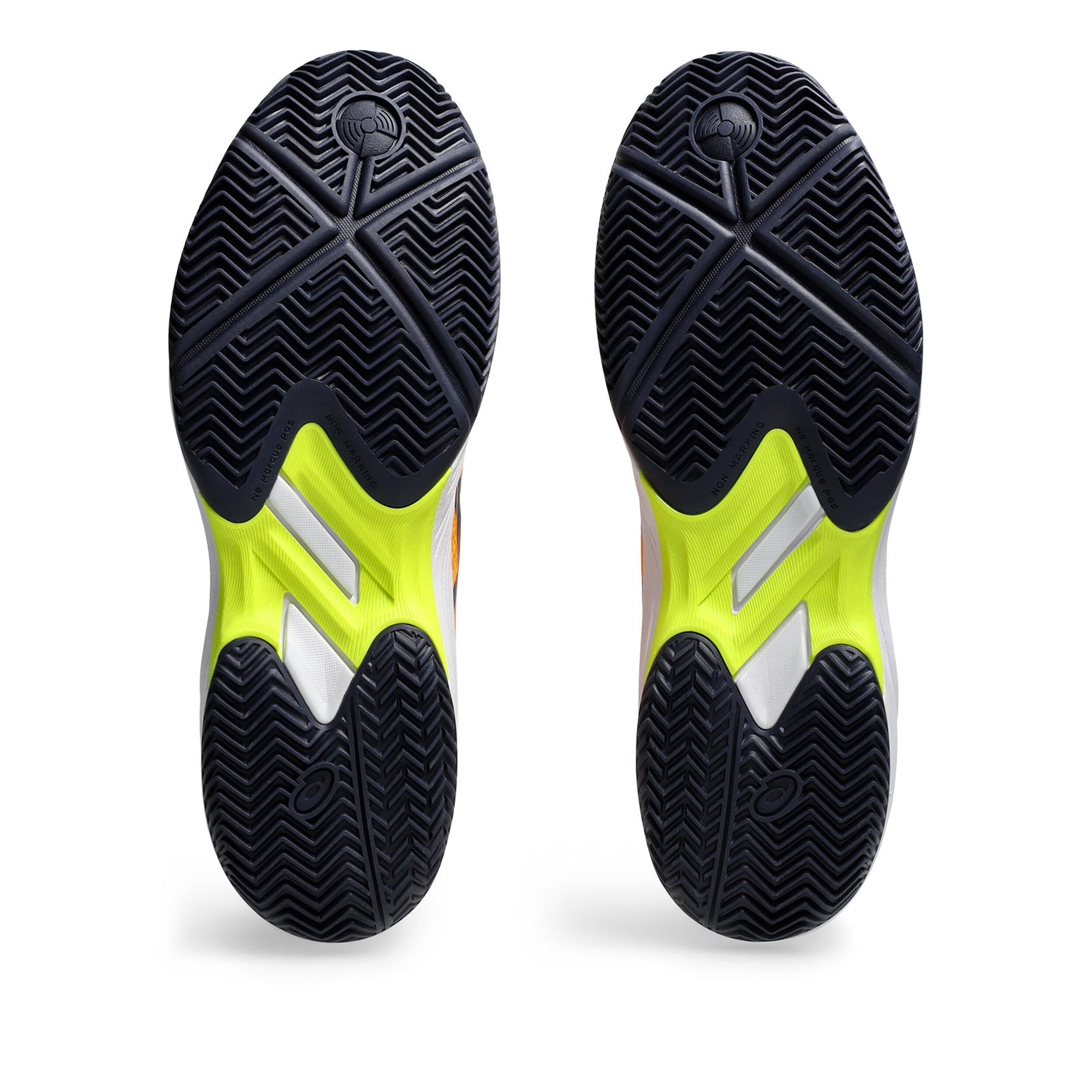 Gel-Game 9 Padelschuh Herren - Orange, Dunkelblau