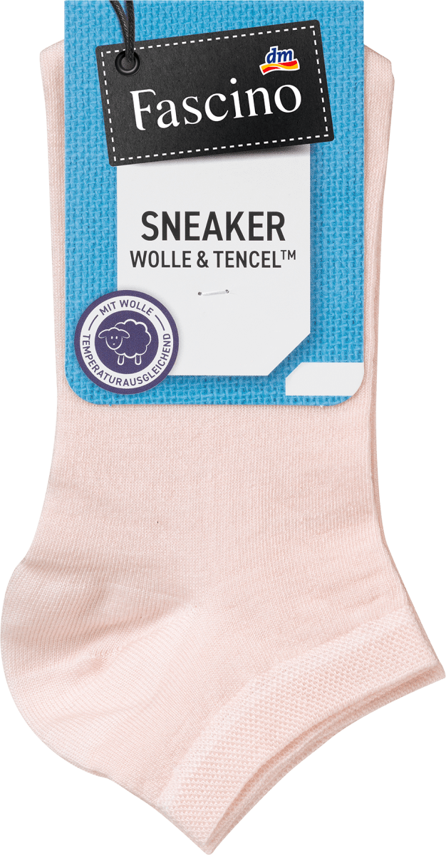 Sneaker mit Wolle und TENCEL™ Lyocell, Gr. 35-38, beige, 1 St