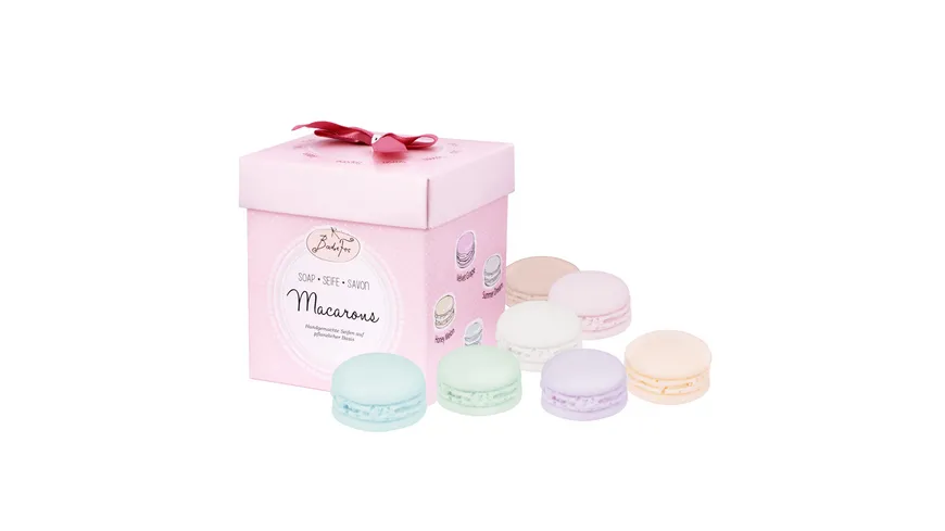 BadeFee Geschenkset Seifen Macarons 160 g