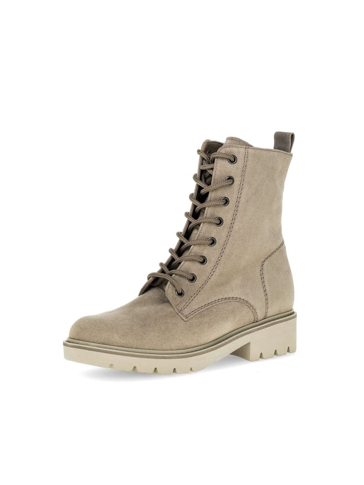 Gabor Comfort Schnürstiefeletten in beige günstig kaufen 40