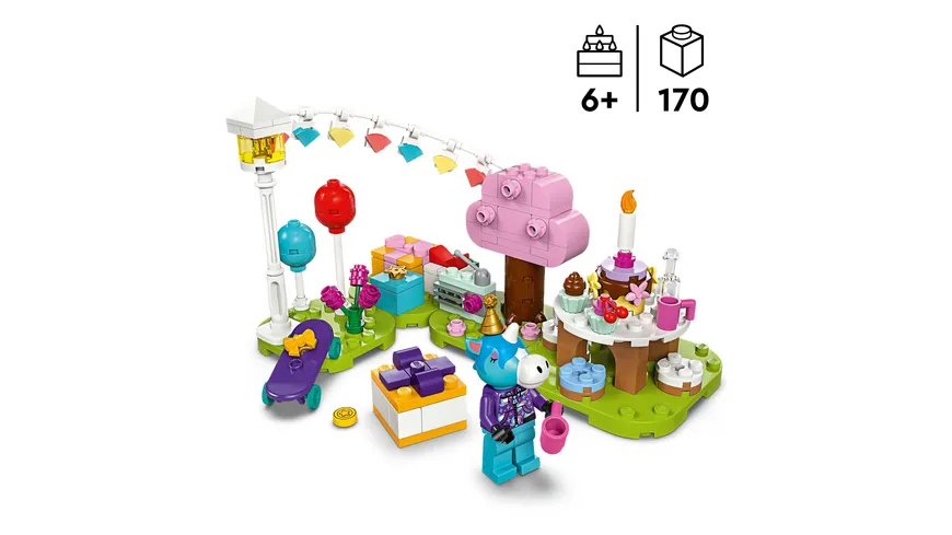 LEGO Animal Crossing 77046  Jimmys Geburtstagsparty