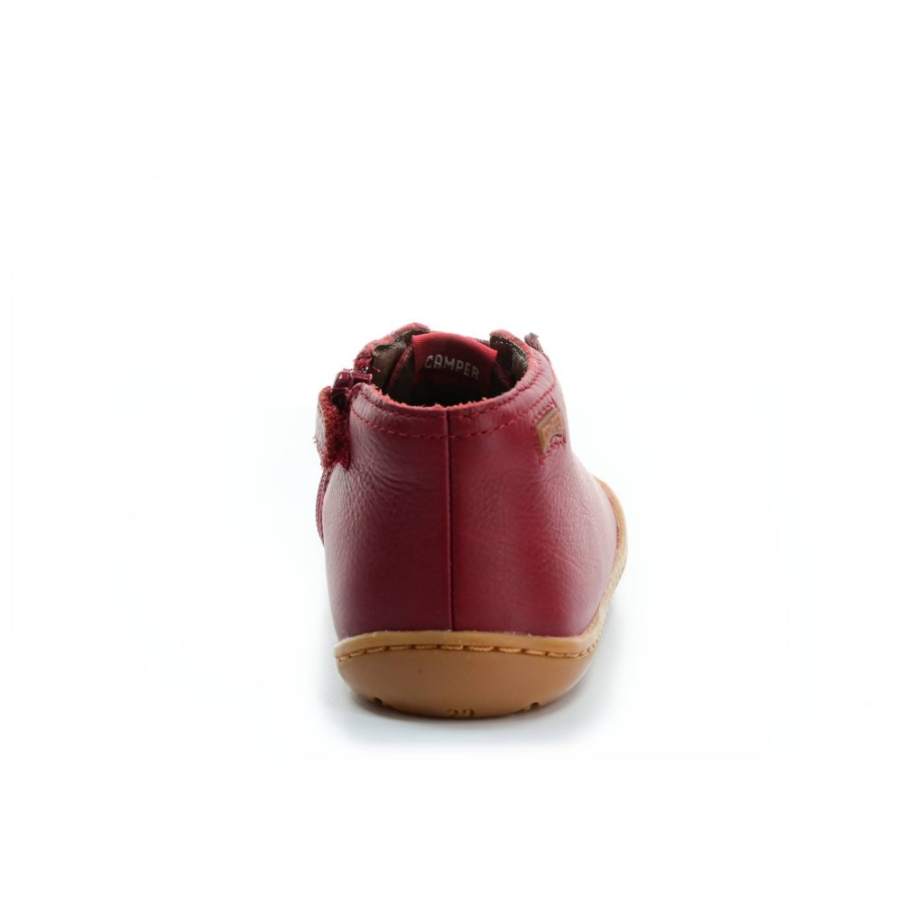 Camper Peu Cami Sella Mars (90019-090) K dunkel rote Mid Cut Barfußschuhe
