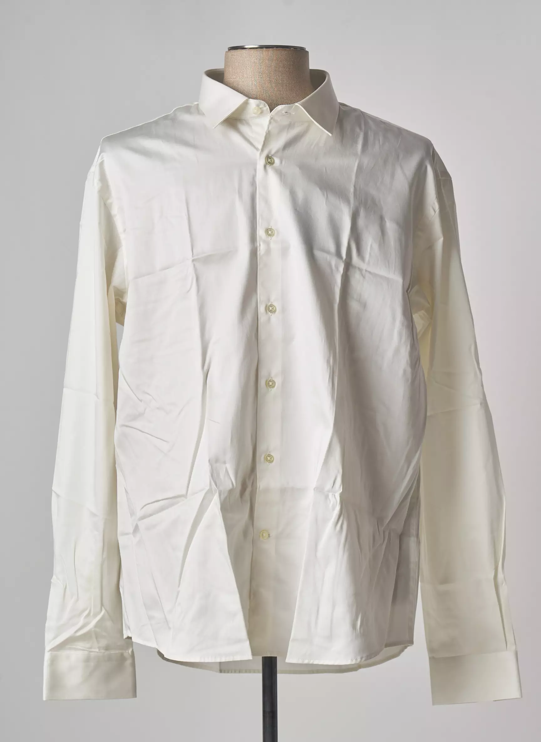Griffe Noire Manches Longues Homme couleur beige