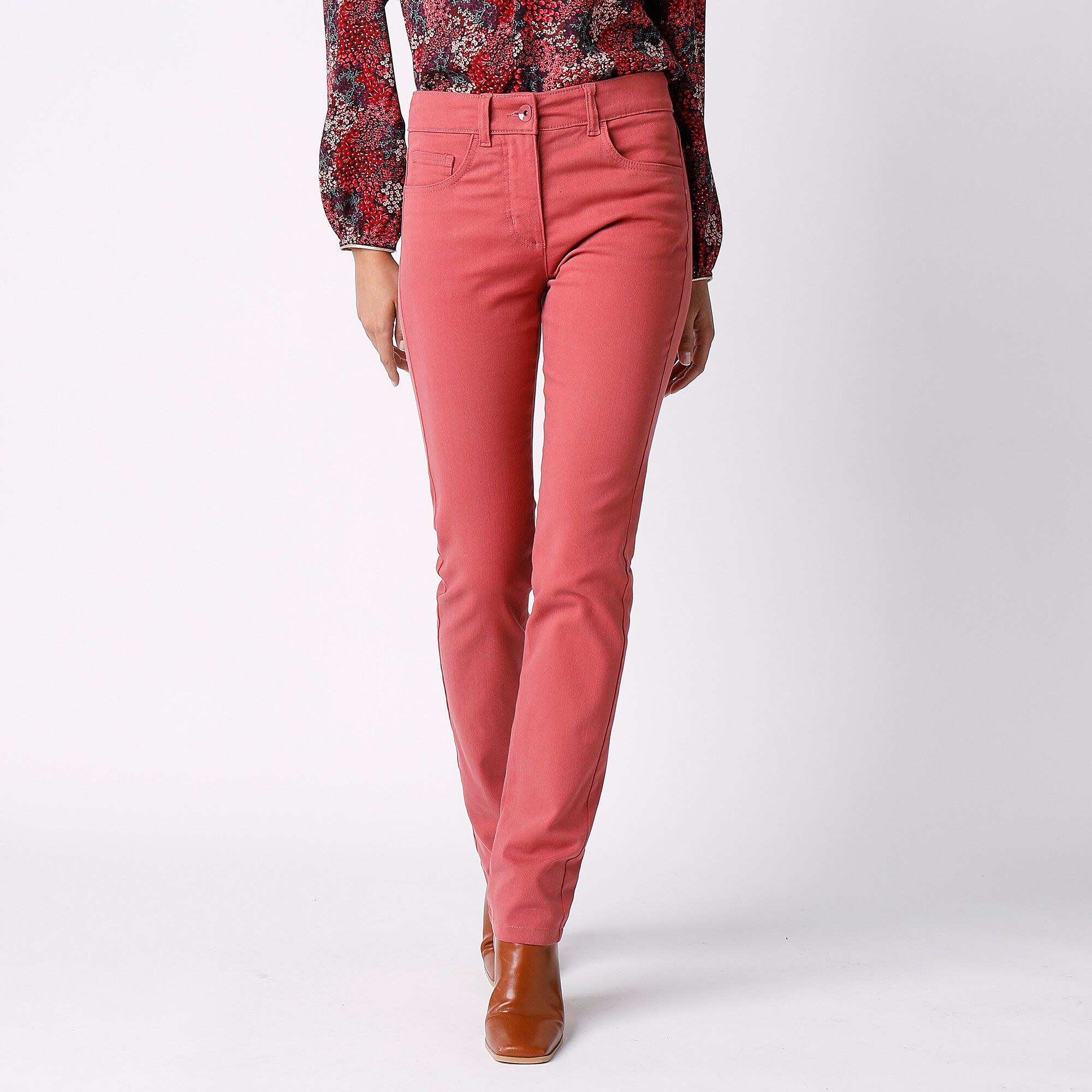 Pantalon droit gainant
