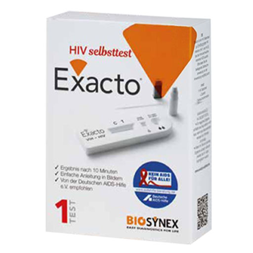 EXACTO HIV Selbsttest  1 St  Test