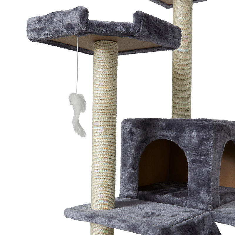 Zoozaker Klatrestativ katt h 182x60x55 cm